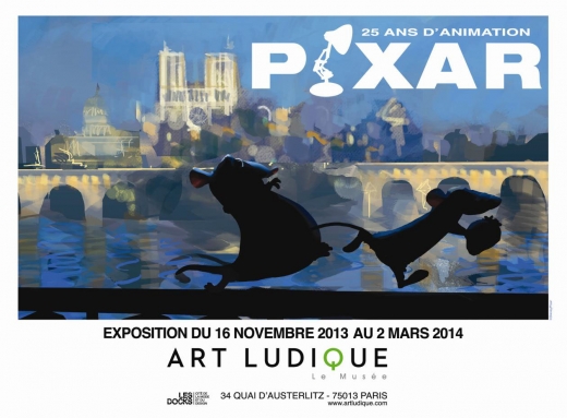 ART LUDIQUE-Le Musée, Pixar, Delanoé, Launier